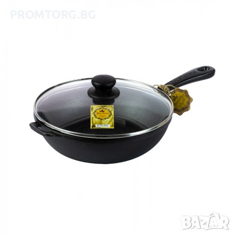 Чугунени тигани ТМ "МАЙСТЕРНЯ", различни видове и размери, снимка 3 - Съдове за готвене - 38947059