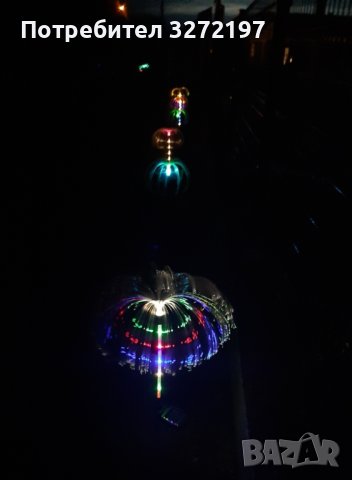Соларна лампа медуза,7 цвята, снимка 10 - Соларни лампи - 41855750