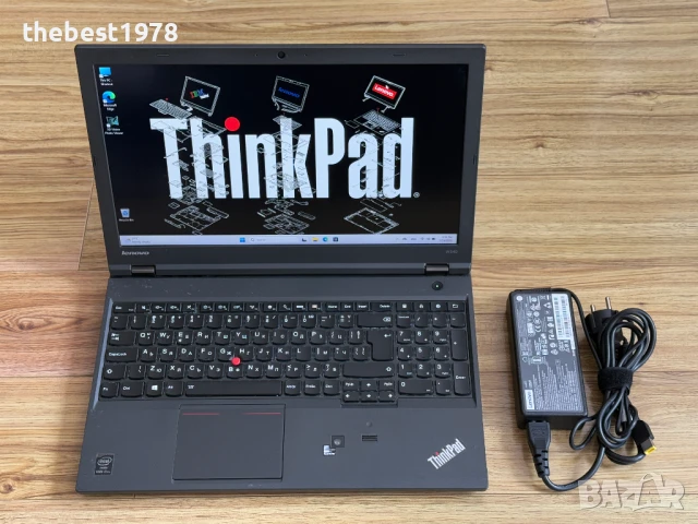 3k Lenovo W540`i7-4800MQ/16GB RAM/512GB SSD/Nvidia K2100M/2880x1620, снимка 1