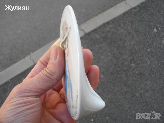 РЪЧНО РИСУВАН ПОРЦЕЛАН, снимка 4 - Антикварни и старинни предмети - 39211109