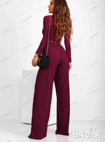 Дамски комплект от две части блуза и панталон Belesse, 4цвята , снимка 9 - Комплекти - 51554897