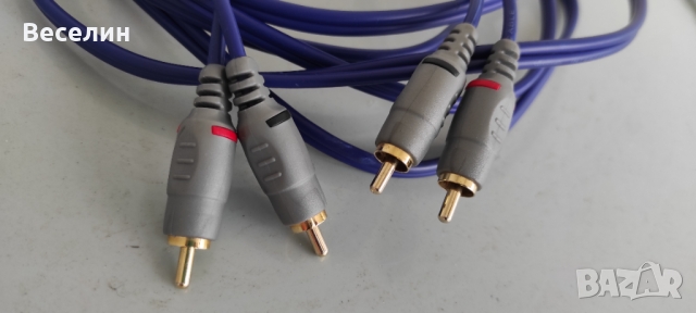 Аудио RCA интерконект кабел Vivanco, снимка 4 - Аудиосистеми - 36080630