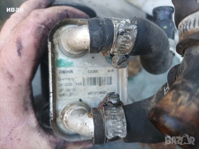 Корпус маслен филтър масло охладител за Опел Астра h 1.7 CDTI. 101 кс. 2005 год. Z17DTH. , снимка 2 - Части - 53670748