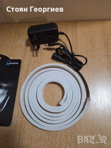 Гъвкава неонова LED лента 2 метра, снимка 2 - Лед осветление - 53598676