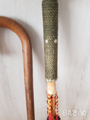 Два стари туристически бастуна, снимка 3 - Антикварни и старинни предмети - 34679538