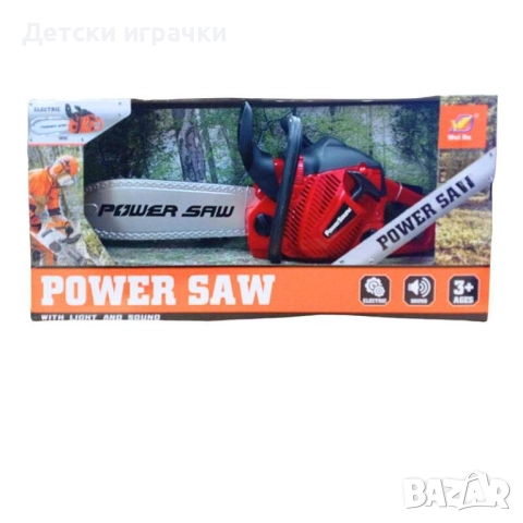 Детска играчка резачка за дърва със звук и светлина