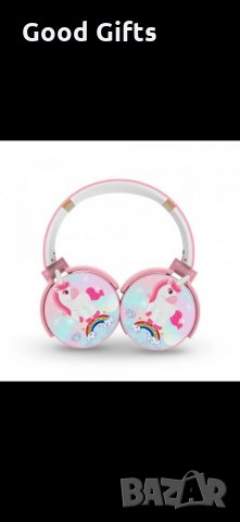 Детски Bluetooth слушалки с Еднорог , безжични слушалки за деца, снимка 4 - Слушалки, hands-free - 35678110