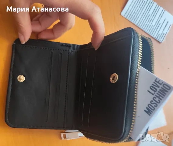 Moschino дамски портфейл , снимка 4 - Портфейли, портмонета - 55813933