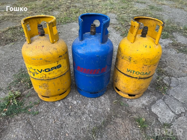 Газови бутилки Shell и Топливо