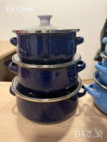 Комплект от 3 тенджери - 16см, 18см, 20см, снимка 18 - Съдове за готвене - 53567174