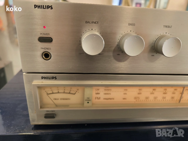 Усилвател тунер ретро винтидж Phillips 