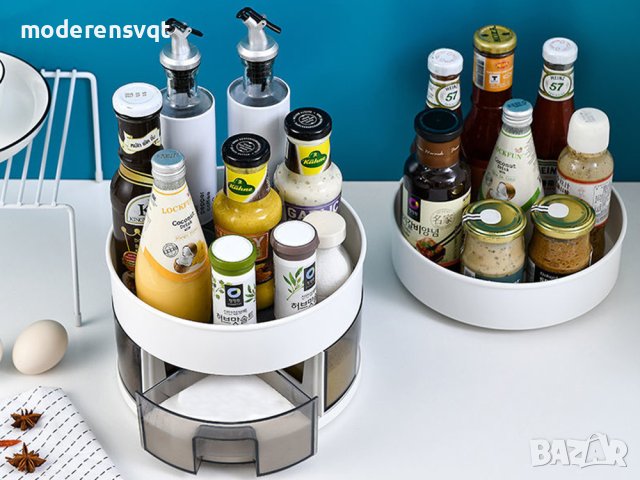 Органайзер за кухня с чекмеджета за подправки и варива, снимка 2 - Аксесоари за кухня - 41768963