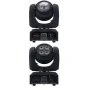 Професионален Дискотечен прожектор с 4 диода, Проектор Double Face Moving Head Light, 40w, снимка 4