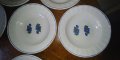 6 бр. чинии за супа със син кант, снимка 8