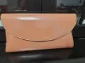 Нова италианска лачена светлокафява дамска чанта с етикет, снимка 3