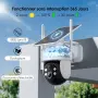 Соларна Безжична Камера за Видеонаблюдение CZEview C6 – 100% Автономност и Сигурност, снимка 3
