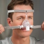 маска за апарат за сънна апнея, респиратор CPAP APAP Philips, снимка 1