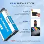 Комплект 8 съвместими мастилници CATJOY 604XL за Epson XP и WF, снимка 7