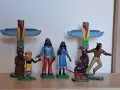 ЛОТ Стари Играчки Фигурки Индианци Моряци Войници Животни от Соца , снимка 5