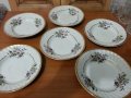 Стар български порцелан чинии дълбоки, снимка 2