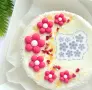 9 Малки големи цветя силиконов молд форма гипс смола шоколад фондан декорация торта мъфини , снимка 2