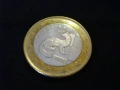 Супер рядка 1 евро монета 2023 (Хърватия) Малка златка, снимка 1