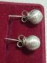 Сребърни обеци., снимка 9