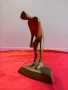 Малка Авторска Бронзова Пластика , Статуетка , снимка 1