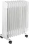 Маслен радиатор Adler 2500W 11 ребра електрически отоплител печка, снимка 4