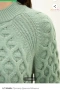 нов зелен пуловер LG Waikiki, снимка 3