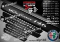 ПРАГОВЕ карбон Alfa Romeo Giulia фолио стикери alpgi, снимка 4