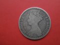 Сребърна монета 1 флорин 1853 Кралица Виктория Готически стил