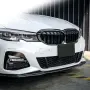 Бъбреци с двойни ребра тип M3 черен лак за BMW, снимка 2