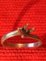 НЕЖЕН СРЕБЪРЕН ПРЪСТЕН ТИП ГОДЕЖЕН СРЕБРО 925 с ГНЕЗДО За ВГРАЖДАНЕ на СКЪПОЦЕНЕН КАМЪК 25676, снимка 1