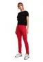 Спортно-елегантен дамски панталон в червен цвят M493 MOE, снимка 1