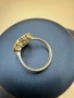 Златен пръстен /585/ Липсват камъчета, снимка 6