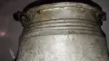Старо менче бакър с капак от 1895, снимка 4