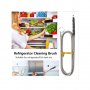 3352 Гъвкава пружина с четчица за почистване и отпушване на дренажния канал на хладилник, снимка 3