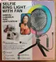 RGB LED лампа, Вентилатор, Трипод, Стойка за телефон, снимка 1