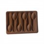 2466 Силиконова форма за шоколадови лъжички, снимка 7