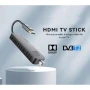Цифров ТВ тунер Ajli 16040-16 DC DVB-T2 декодер HEVC H.265 TV Stick Full HD Time Shift USB Дистанцио, снимка 1