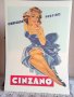 Cinzano оригинален плакат, перфектно състояние!, снимка 1 - Други ценни предмети - 41836940