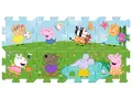 НОВИ! Мек килим пъзел постелка за игра Peppa Pig Пепа Пиг, снимка 3