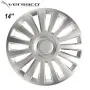Тасове за джанти 14'' Versaco Luxury Silver, снимка 1