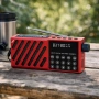 Радио със соларно зареждане JOC-6138REC-S с Bluetooth, мултифункционално и преносимо, снимка 1