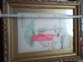 Корейска ръчно изработена картина, снимка 3