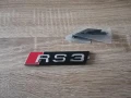 Предна решетка сребриста емблема Audi RS3, снимка 4