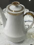 Порцелан Winterling Bavaria чайник с Латиера с златисто, снимка 4
