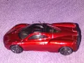 Колекционерска количка Hot Wheels 2013 Red Pagani Huayra, Made in Malaysia, снимка 2