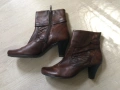 Кафеви боти,естественна кожа., снимка 2